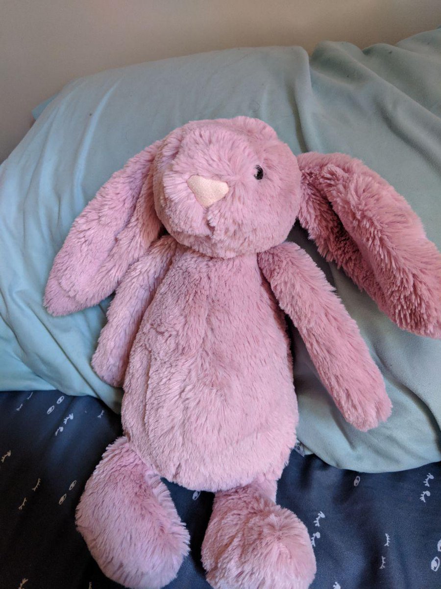 moansofmidnight's tweet photo. This is my new fren Jelly! 🍓🐰🥰 https://t.co/hndzsYu3ZQ
