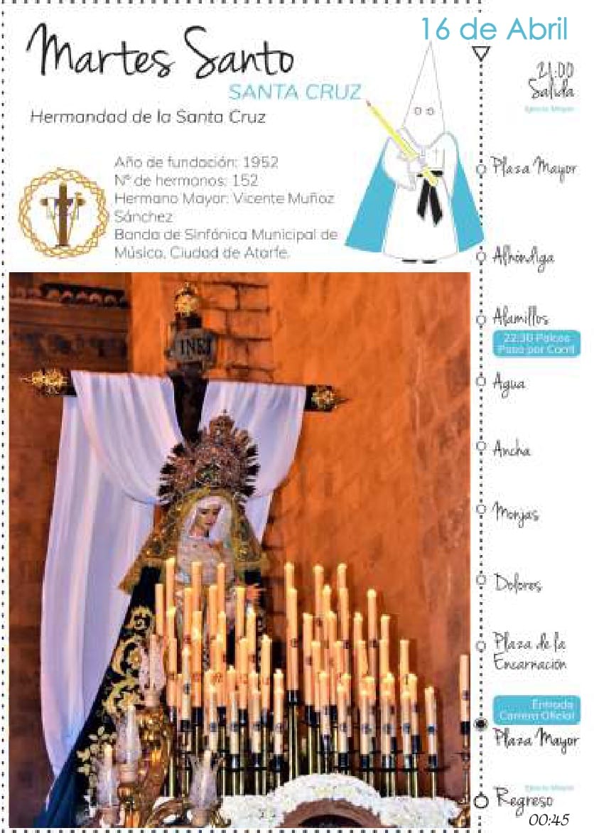 Martes Santo en Baza. En unos minutos conectaremos en directo para retransmitir el paso de María Santísima al Pie de la Cruz, con <a href="/SantaCruzBaza/">Hdad Santa Cruz Baza</a> . ¡No se lo pierdan!