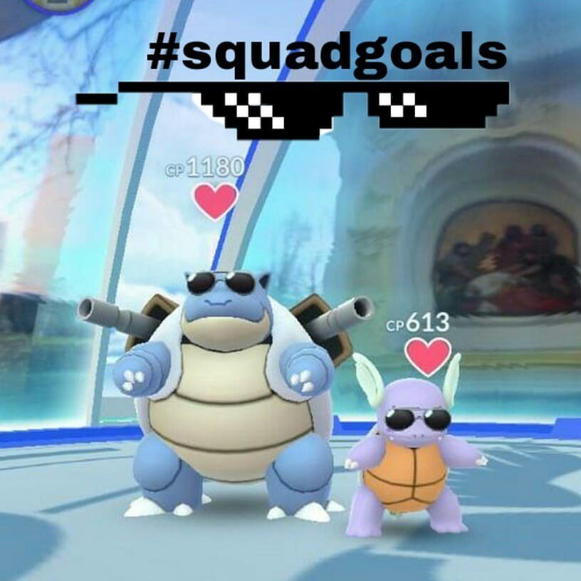 totalmonsense's tweet image. Squirtle’s fam in the squad. 🐢🕶 By how_to_be_simple on IG. #squirtlesquad #pokemongo #themegym #evolutiontheme #familytheme #teammystic

bit.ly/2Gv0iuf