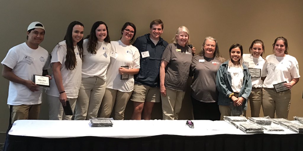 GainesvilleWBL's tweet photo. So very proud of our 2018-19 GHS Youth Leadership Hall graduates! #missingGrace andGrayson https://t.co/PSVHjWv3vg
