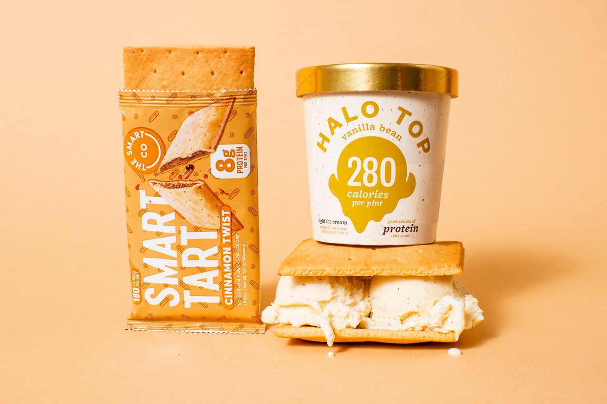 TheSmartCo1's tweet photo. To think we live in a world where this is a nutritious, protein-packed, low-sguar combo 🤯#SmartTart #HaloTop https://t.co/tAqb3OLX3w