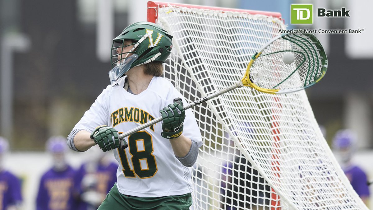 Congrats to <a href="/UVMmlax/">UVM Men's Lacrosse</a> goalie Nick Washuta - our <a href="/TDBank_US/">TD Bank</a> Student-Athlete of the Week #VCats #ThisIsVermont youtu.be/e0R84AyVY2Q