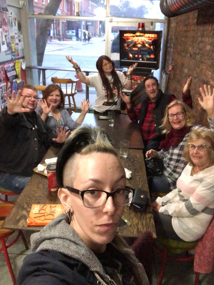 ThinkTankTracee's tweet photo. And we're back at @KneadOnJames tonite 276 #JSN #HamOnt 
from 6:30-9pm. Pop by for bday cake! @darrylgold @misfitgraves @Mauvine @danzen @HamProWrestling @UteSchmid @northendbreezes @fistandantalus @LeeEdwardMc #poetentialisticly #Nixy
@DragnDon @MyShotInTheDark @rockstarauthor https://t.co/AfiTWYSlBG
