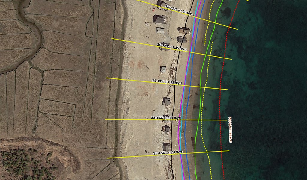 MassCZM's tweet photo. #TuesdayTip - You can find historic erosion and accretion rates on the #MACoast with this interactive map: https://t.co/a8MMXJSrxa #CoastalErosion https://t.co/FZsvAtl4K5