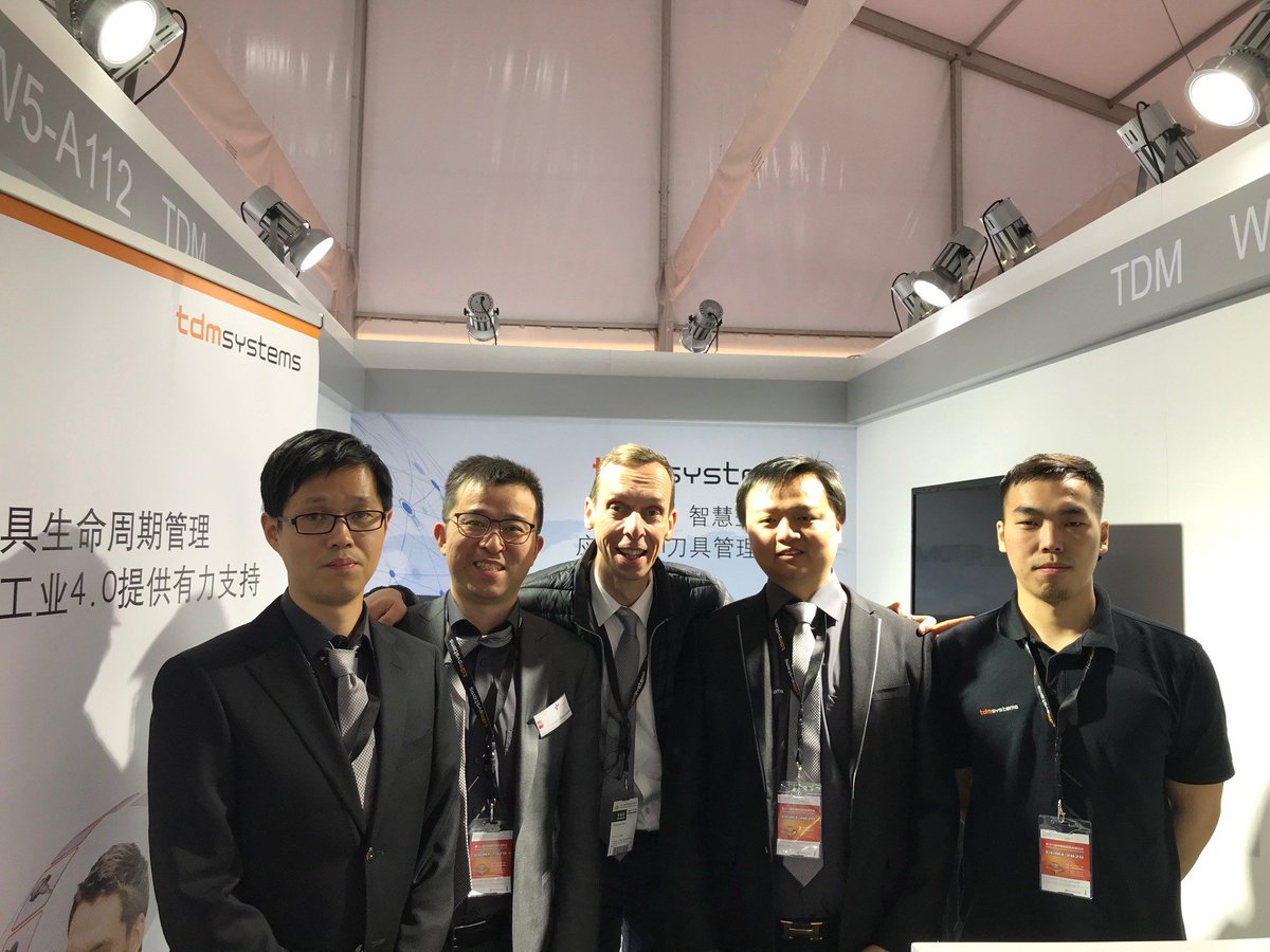 TDM_Systems's tweet photo. Greetings from #China!
Together with the "German Pavillion" we are part of the Chinese International Machine Tool Exhibition #CIMT
More information about our trade fair appearance can be found here:
https://t.co/Ptt2o6Mx0I
#digitalmanufacturing #tooldatamanagement #industry40 https://t.co/BTK1s1eL1w