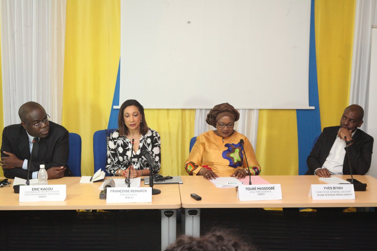 es_partners's tweet photo. Entrepreneuriat #féminin : La @Cgeci_Officiel et @jeune_afrique s’engagent à accompagner 75 jeunes #entrepreneures
#femmes #africaine #lesheroines 
@eric_kacou @tmassogbe @Françoise Remarck @ Yves Biyah
https://t.co/ok0Z6K4Nh5 https://t.co/PijACacg7b
