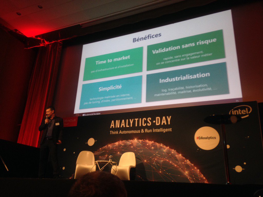 MarineGdt's tweet image. Bénéfices pour @SauermannFrance grâce à #oracleautonomous @Oracle_France et @BD_Group #OAnalytics