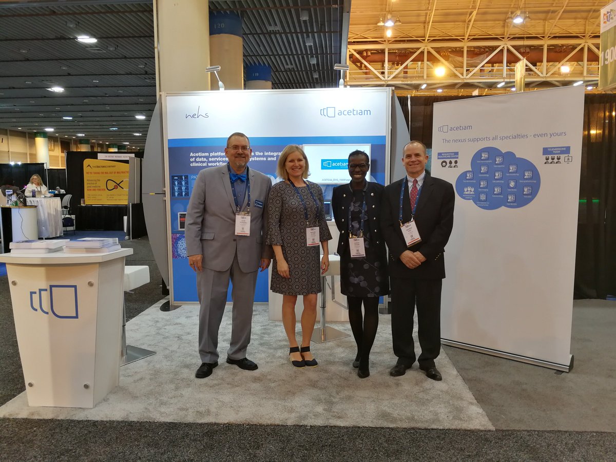ACETIAM_Corp's tweet photo. Last day of #ATA19 @AmericanTelemed Tradeshow ! If you want to discover an innovative #telemedicine solution adapted to all medical specialty, come to booth 2116 and we will be glad to welcome you ! #radiology #dermatology #Ophthalmology #neuroscience #pathology #secondopinion https://t.co/iTeLlkXZzc