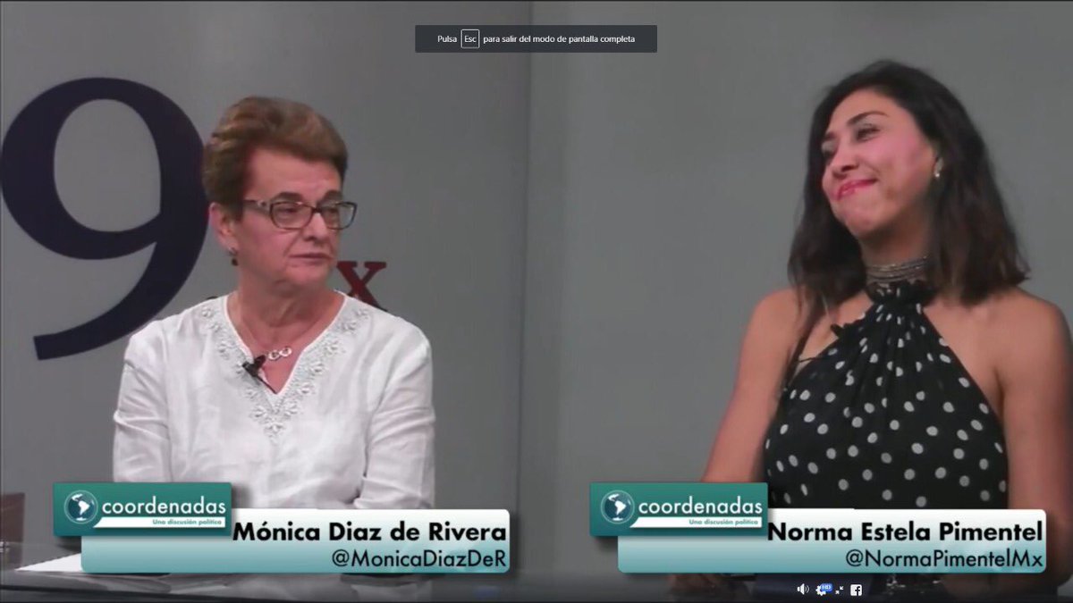 NormaPimentelMx's tweet photo. El día de ayer en @Paralelo19MX_ #Coordenadas conversamos sobre la activación de la #ALVM en #Puebla 
Un gusto coincidir con mi amiga feminista @MonicaDiazDeR 
Gracias @edurneochoa y @PepeZd 🌐 por generar estos espacios de diálogo #culturadelalegalidad 
https://t.co/bSSdadQFC3 https://t.co/khTPYjg5kG
