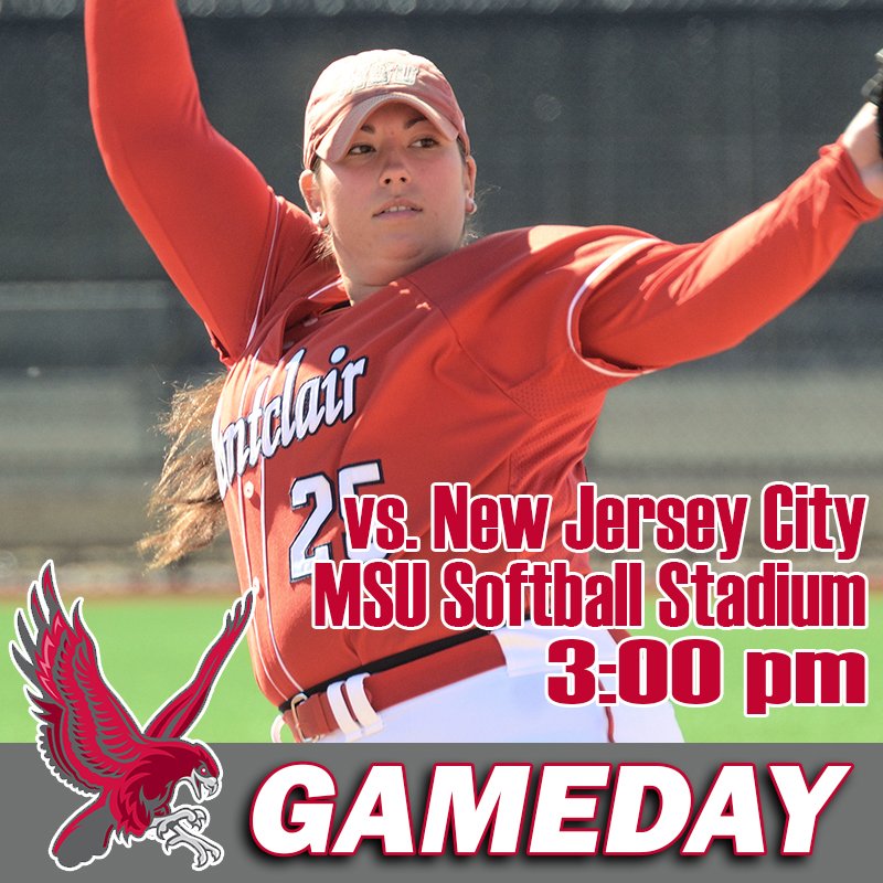 Montclair State Athletics (@msuredhawks) on Twitter photo <a href="/Montclair_sb/">Montclair State SB</a> hosts <a href="/NJCUAthletics/">NJCUGothicKnights</a> this afternoon at 3pm. Live video/stat links on montclairathletics.com <a href="/montclairstateu/">Montclair State University</a> <a href="/NJACSports/">NJAC Sports</a> <a href="/NCAADIII/">NCAA Division III</a> <a href="/NFCAorg/">National Fastpitch Coaches Association</a> #redhawk4life #whyd3 #d3softball <a href="/Montclair_sb/">Montclair State SB</a> hosts <a href="/NJCUAthletics/">NJCUGothicKnights</a> this afternoon at 3pm. Live video/stat links on montclairathletics.com <a href="/montclairstateu/">Montclair State University</a> <a href="/NJACSports/">NJAC Sports</a> <a href="/NCAADIII/">NCAA Division III</a> <a href="/NFCAorg/">National Fastpitch Coaches Association</a> #redhawk4life #whyd3 #d3softball