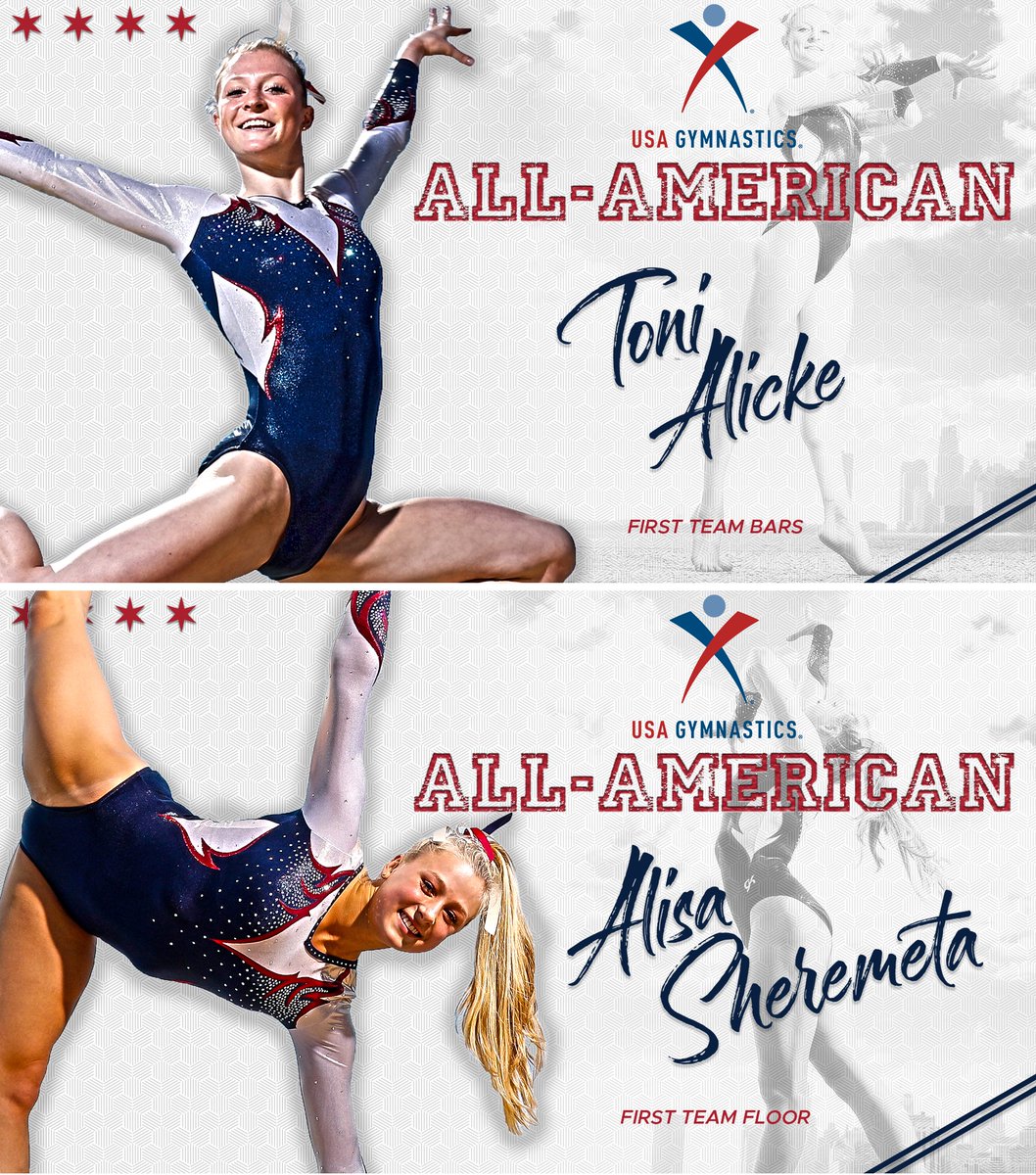 We had 🖐 Flames earn All-American status! Huge congrats to Miki, Kayla, Serena, Toni, and Alisa! More: uicflames.com/news/2019/4/16… #ItsUIC
