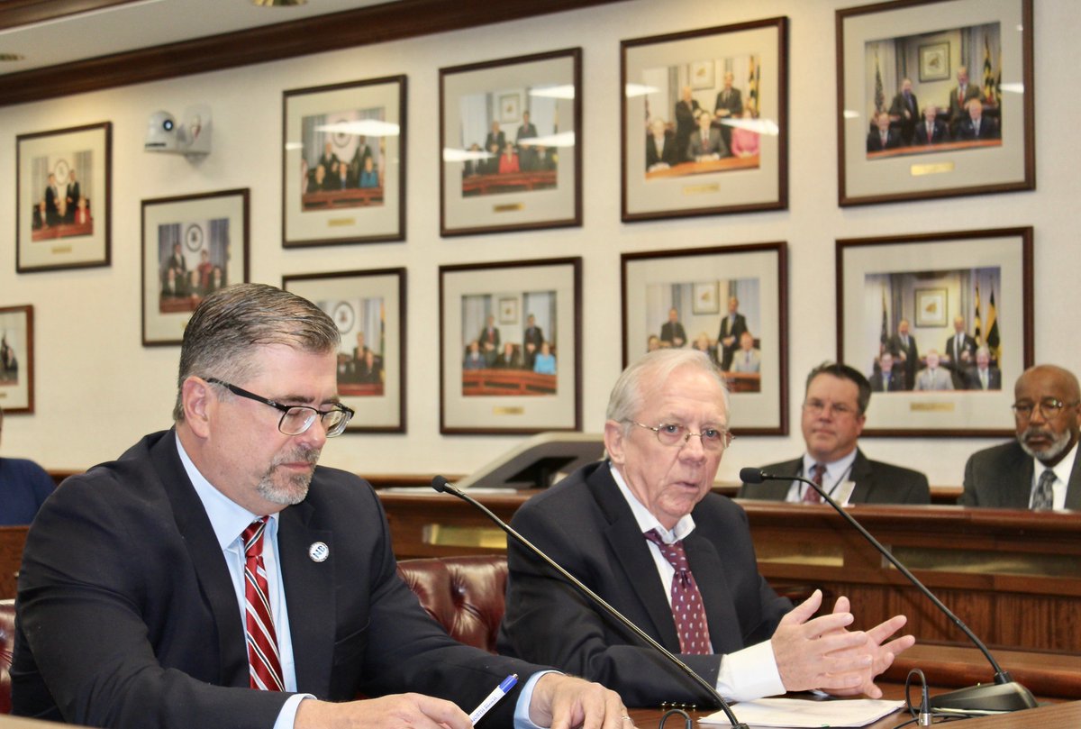 TAMARAonTheHill's tweet photo. Twin Beach Appeal: North Beach Mayor Mike Benton &amp; Chesapeake Beach Mayor Pat "Irish" Mahoney ask Calvert's commissioners to maintain existing tax differential for towns of .336 as board finalizes budget. Mahoney thanks community for support in wake of April 3 fire. #CalRecNews https://t.co/yfxbDFHYzP