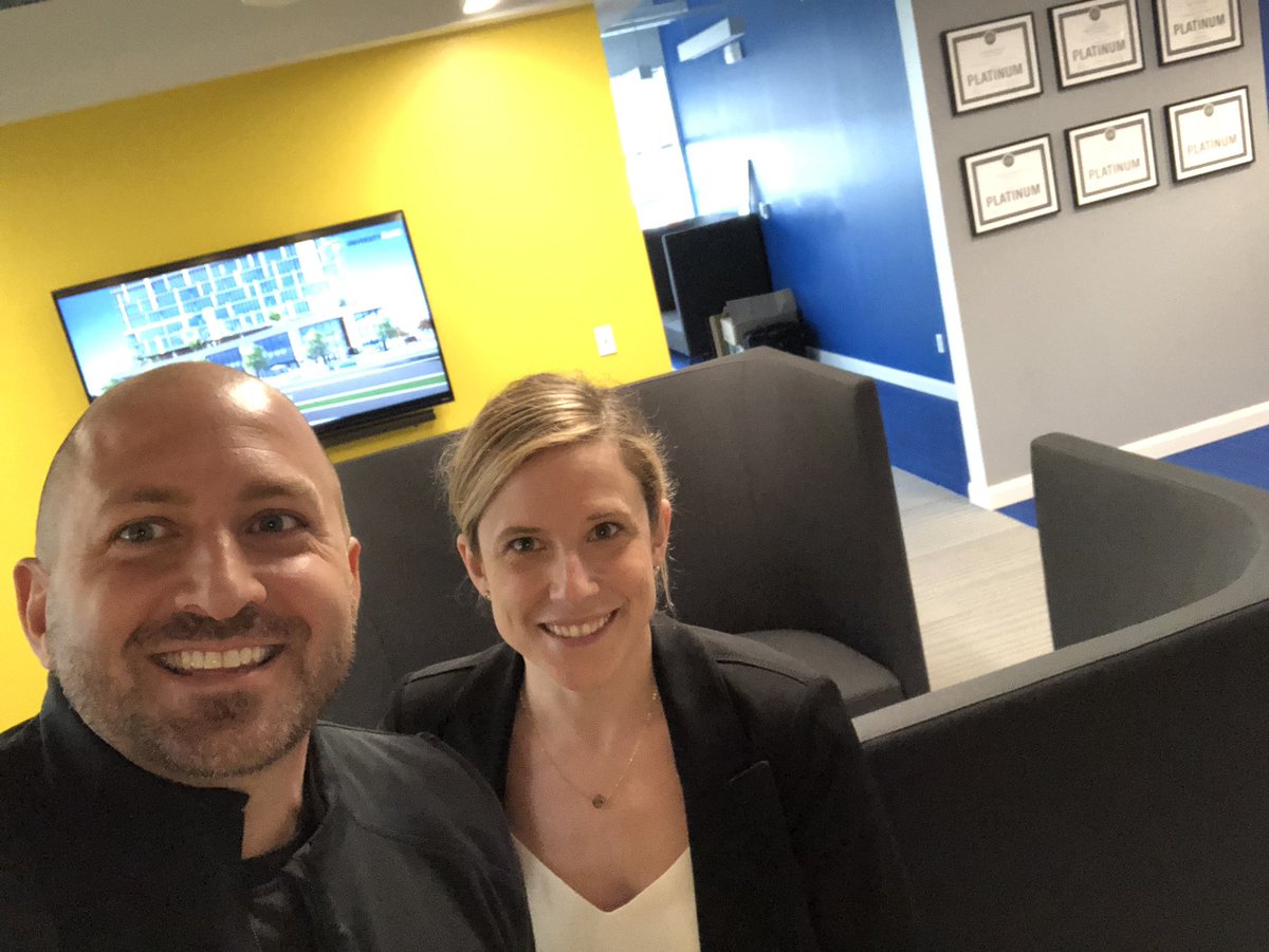 AnthonyMaher12's tweet photo. Really enjoyed catching up with good friend and colleague, Lauren Spinelli of @McConnellCo Real Estate &amp; @1313Innovation based in Wilmington! Another reason why I love this region! #collaboration #Wired #SmartFriends https://t.co/hbOXwBmc9r