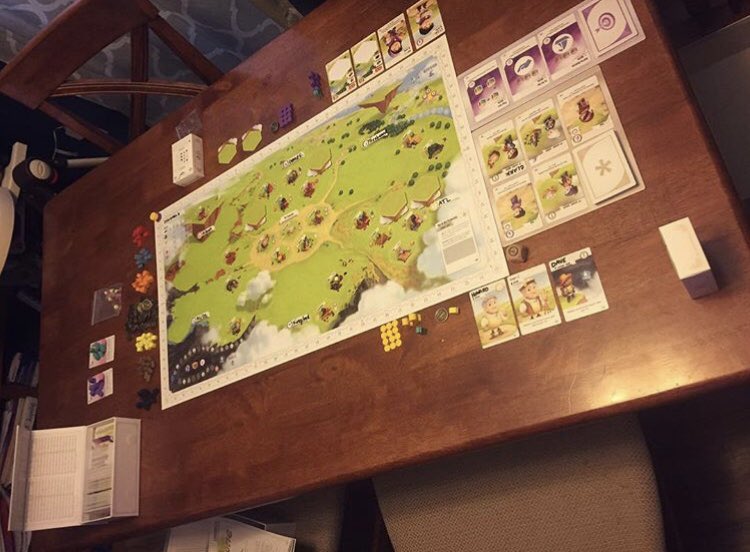 Second play through of Charterstone and loving every second of it!
#charterstone #charterstonegame #stonemeiergames #boardgamingmama #legacygame #deckbuildinggame #BoardGames #Tabletopgames