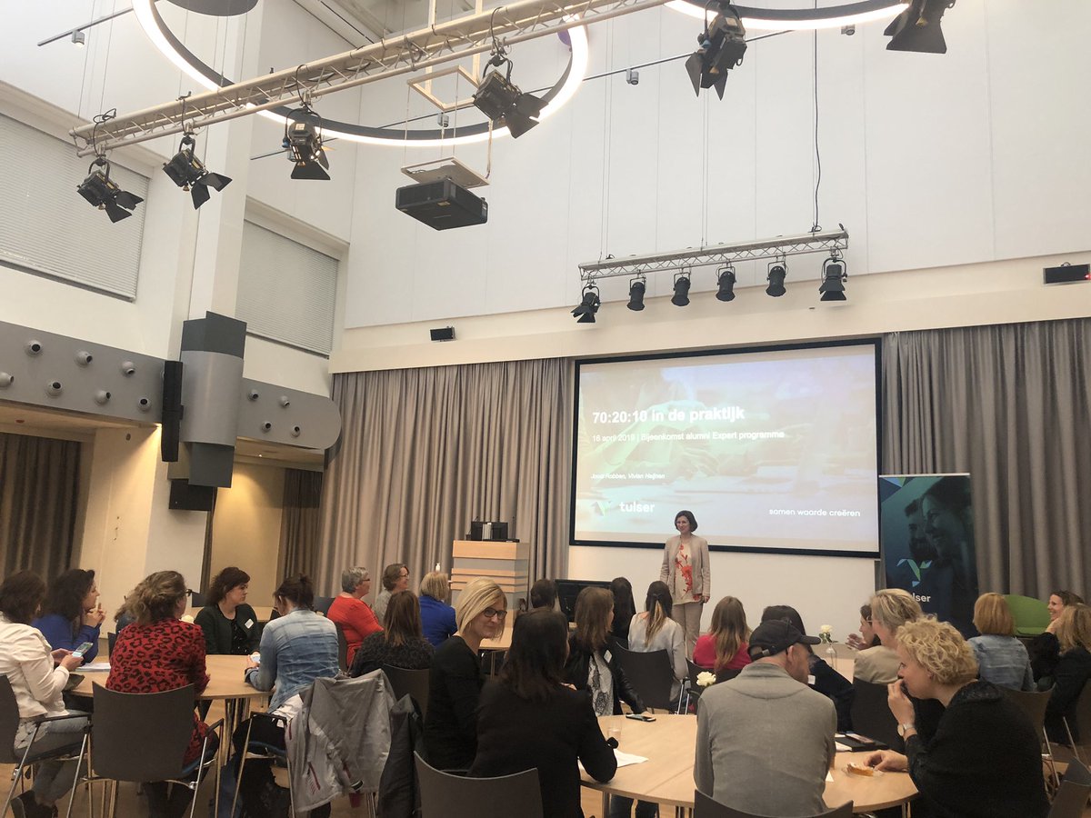 We zijn vandaag bij het <a href="/CatharinaZKH/">Catharina Ziekenhuis</a> voor de  #702010Experts Community Dag. Samen met 30 alumni van 8 verschillende zorgorganisaties gaan we vandaag kennis, ideeen en ervaringen delen rondom de implementatie van 70:20:10 en daar voorbij..