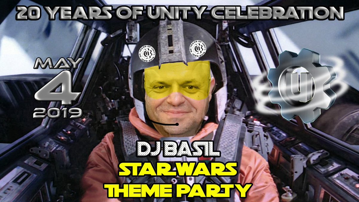 UnityClubSA's tweet photo. Catch DJ Basil at the UNITY 20 Year Celebration on the 4th of May 2019 "May the 4th be with You"  click here for more details: https://t.co/3Yai4ohnc7 https://t.co/DftoJj34Bw
