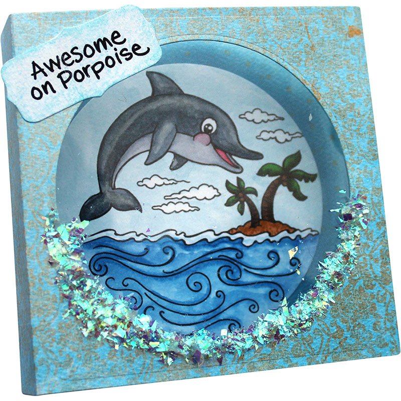 Stampendous's tweet photo. We're splashing about on porpoise this week as we celebrate our new under-the-sea stamps. These cling rubber sets (we call them QSets) feature ocean scenes perfect for your #WindowRama cards with sentiments to coordinate. https://t.co/mG5npletsD #beachlife, #oceanwaves #summer https://t.co/Thr7LuGXOu