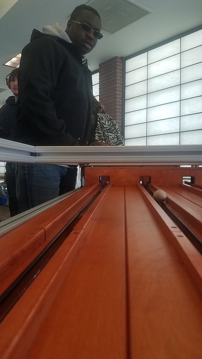 ChrAncSTEPS's tweet photo. Our young adults couldn't get enough of @Fermilab's Lederman Science Center! So many fun, hands on science exhibits. https://t.co/pJcXiCqb56