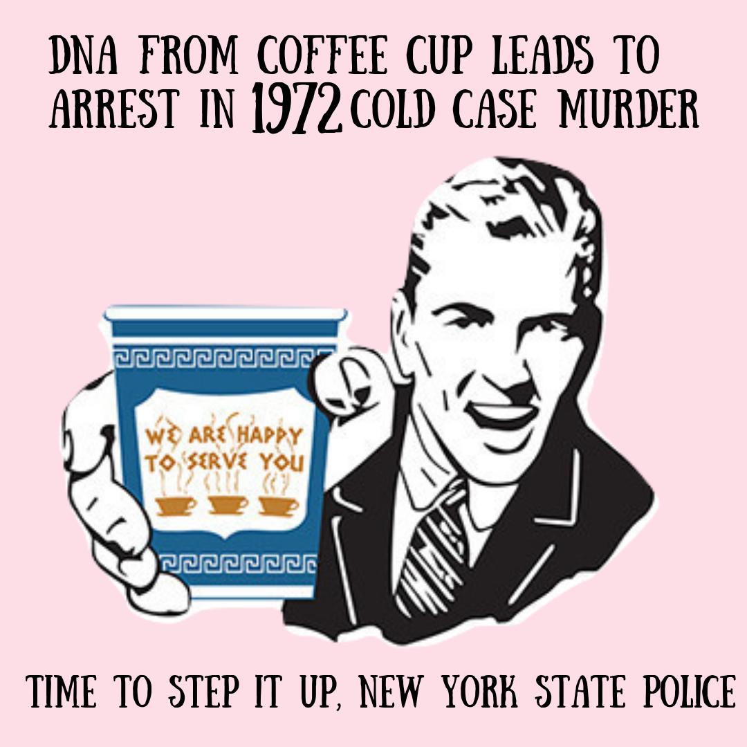 MrSlimTurkey's tweet photo. 4/12/2019 - Terrence Miller was arrested for 1st degree murder in the 1972 rape &amp; killing of 20-year-old Jody Loomis. DNA evidence from a coffee cup matched semen collected at the crime scene.

#Coldcases get solved everyday

#slimturkey #truecrime #podcast #richardaderson https://t.co/mqNKRvPAar