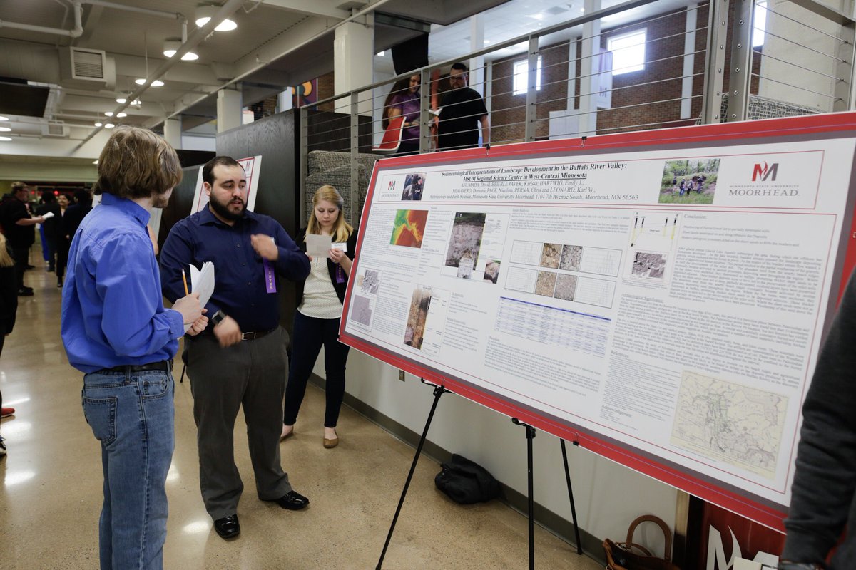 MSUMoorhead's tweet photo. Students from across campus are sharing their knowledge at the 2019 Andrew B. Conteh Student Academic Conference. #msumsac https://t.co/gRQdFXG6XH