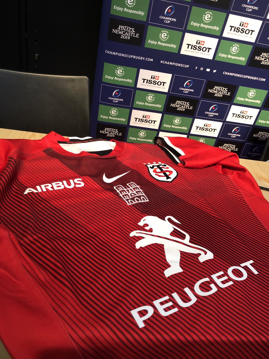bencoles_'s tweet photo. A notable addition to Toulouse’s shirt for Sunday. The shirts will then be auctioned to raise funds for Notre Dame. https://t.co/eRxS43ae7N