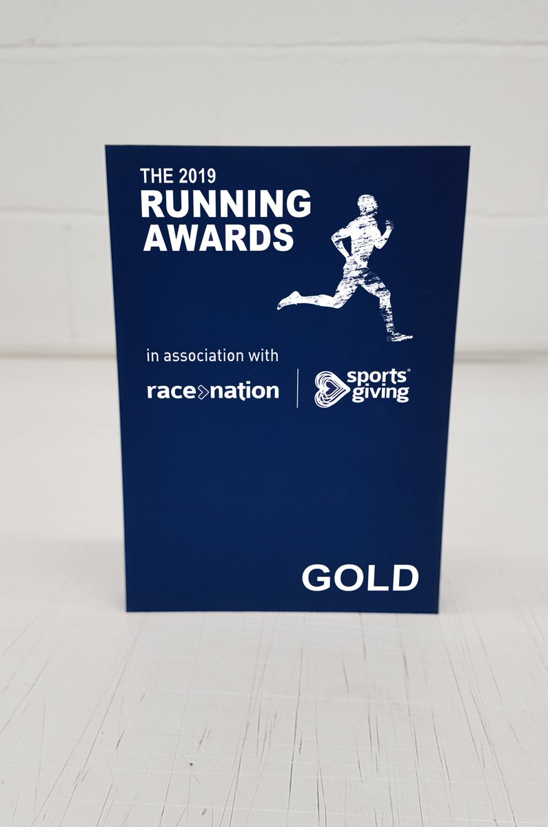 These stunning midnight blue trophies are currently in production for The 2019 Running Awards, who will be taking one home on 25th April? Remember charity voting is still open to vote for! #TRA19 #thenationalrunningawards #thebestofrunning #awardwinners #chosenbythepublic #GOLD