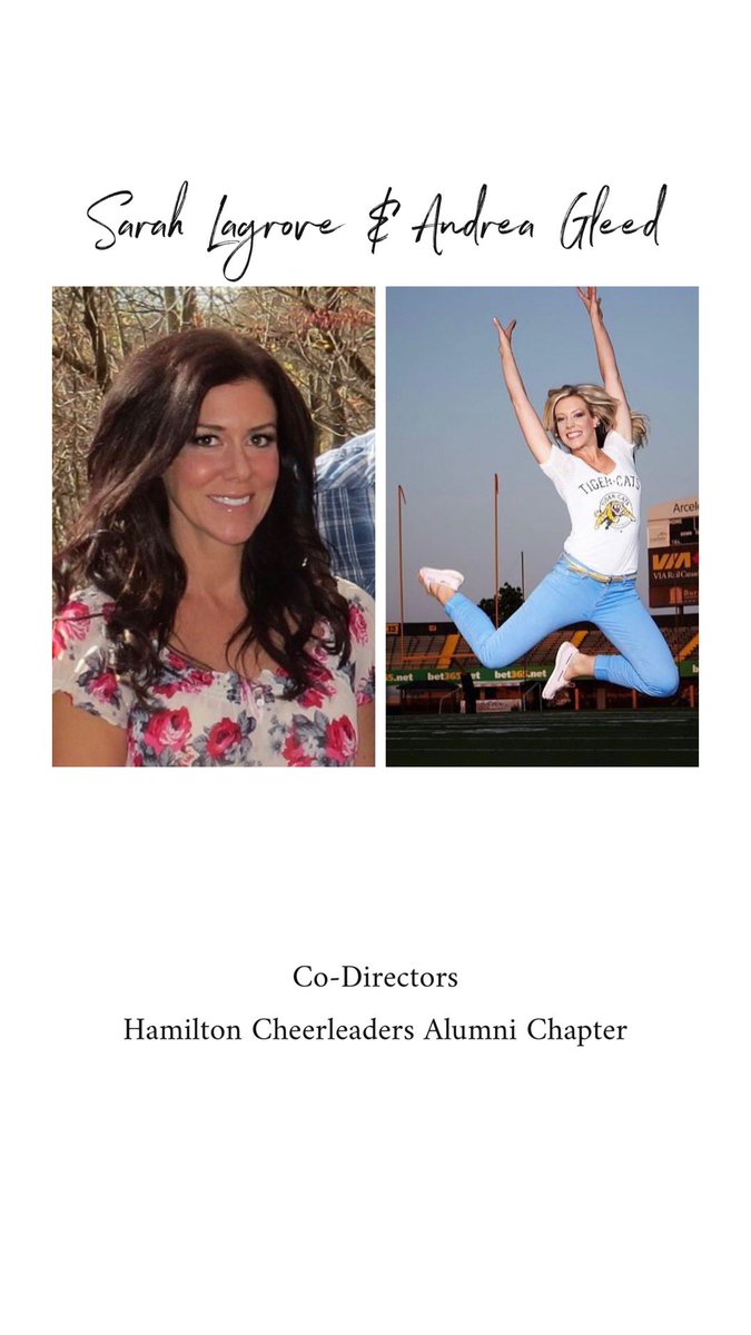 CFcheeralumni's tweet photo. Please welcome Sara and Andrea to our team! Please fierce women will be running our Hamilton chapter! https://t.co/TeD8DWLpJU