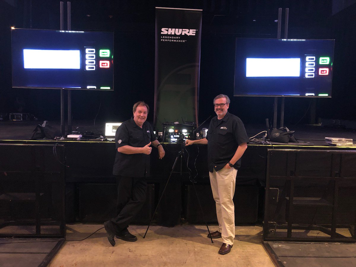 HighwayMrketing's tweet image. The #shure mad scientists hard at work! #wirelessmasterclass