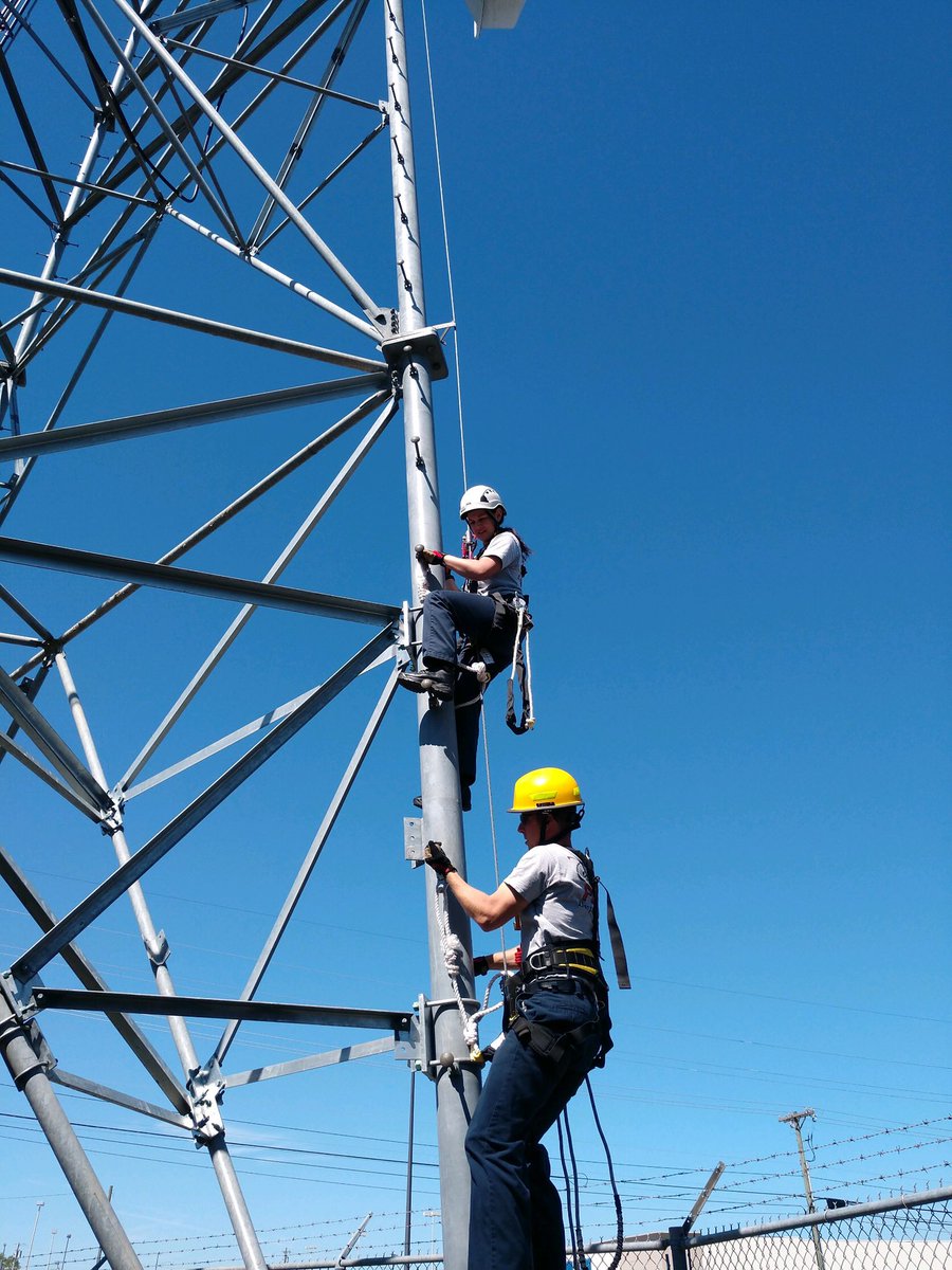 ConcordNCFire's tweet photo. If you are passing by Fire Station 3 on Warren C. Coleman Blvd. today, please do not panic or be alarmed. You may see personnel and ”rescue dummies” climbing and/or hanging from the radio tower. 🧗♀️This is not an emergency; It is a scheduled training. #newheights #trainingonly https://t.co/QjuIBJXVzt