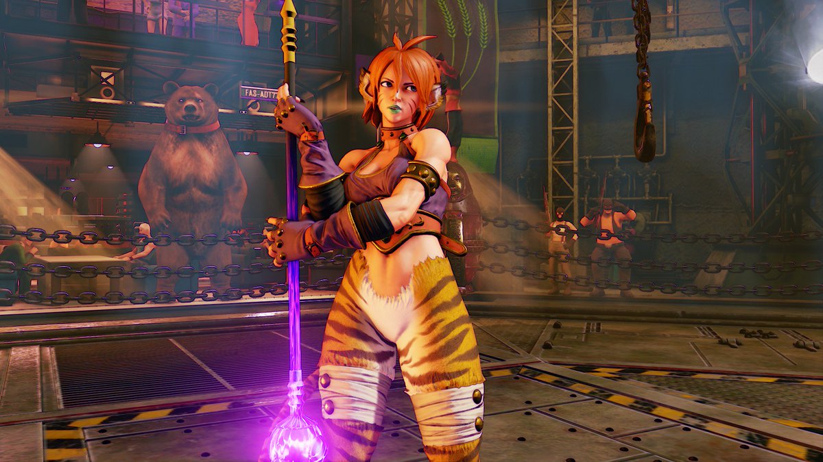 BreathofFire_'s tweet photo. NEWS: @CapcomUSA_ is bringing a Katt / Rinpoo costume for Falke to Street Fighter V on PS4 &amp; Steam, along with Breath of Fire II music! 😱😱

The costume can be unlocked via EX Battle Mode from May 10 to June 7, 2019!

https://t.co/zMVo7XxP2z

#BreathofFire #BoF2 #StreetFighterV https://t.co/RcQx5g0Lgo