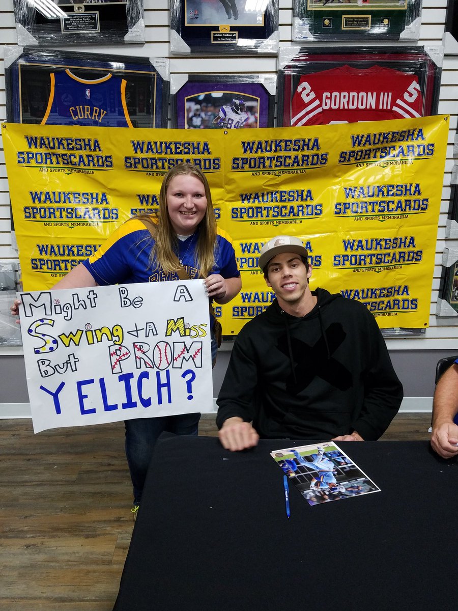 abby_kucken's tweet photo. @ChristianYelich @Brewers Prom's April 27th... Just saying 😁 https://t.co/Le8tfnhyr9
