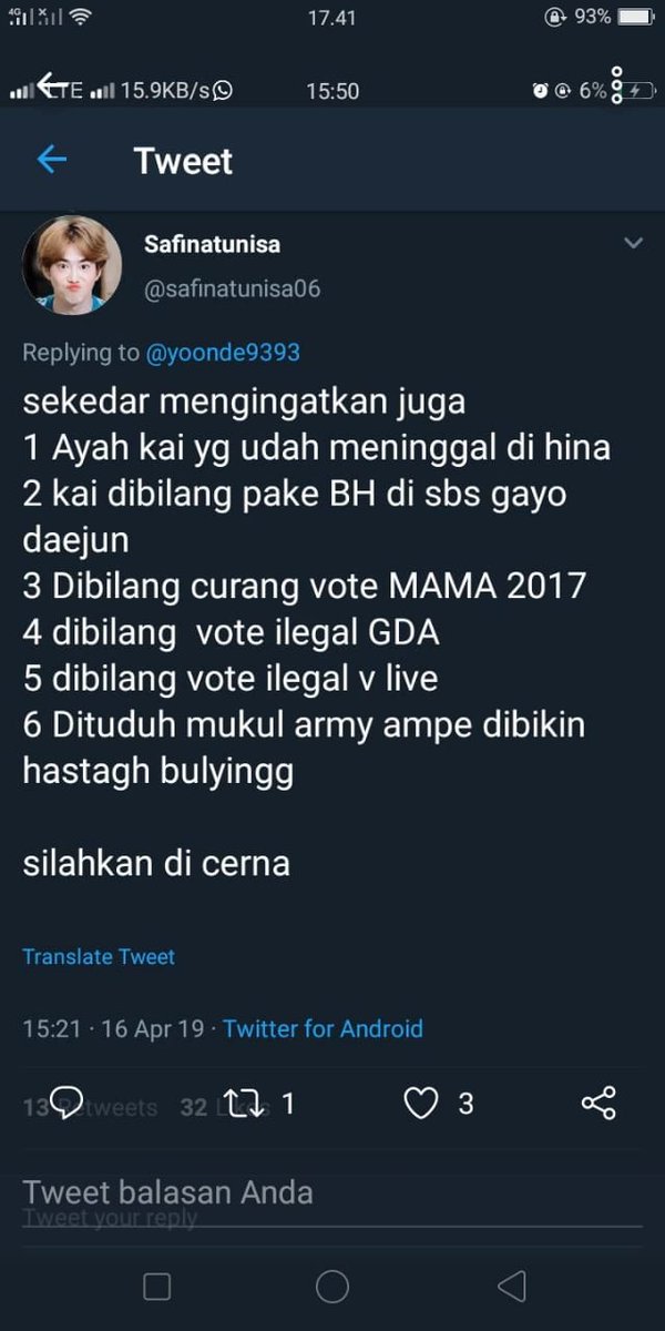 dianthajaffs's tweet photo. Hmm gimana ya,  bukan mau ngungkit nih.  Lebih banyakan fitnah dan hujatan siapa?  Exol atau anda?  #ArmysApologizetoEXOLab #JUSTICEFOREXOLAB https://t.co/gCiclrUeor