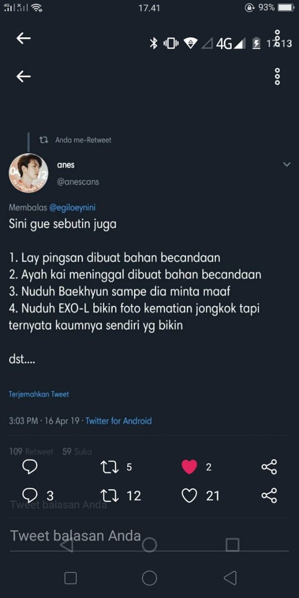 dianthajaffs's tweet photo. Hmm gimana ya,  bukan mau ngungkit nih.  Lebih banyakan fitnah dan hujatan siapa?  Exol atau anda?  #ArmysApologizetoEXOLab #JUSTICEFOREXOLAB https://t.co/gCiclrUeor