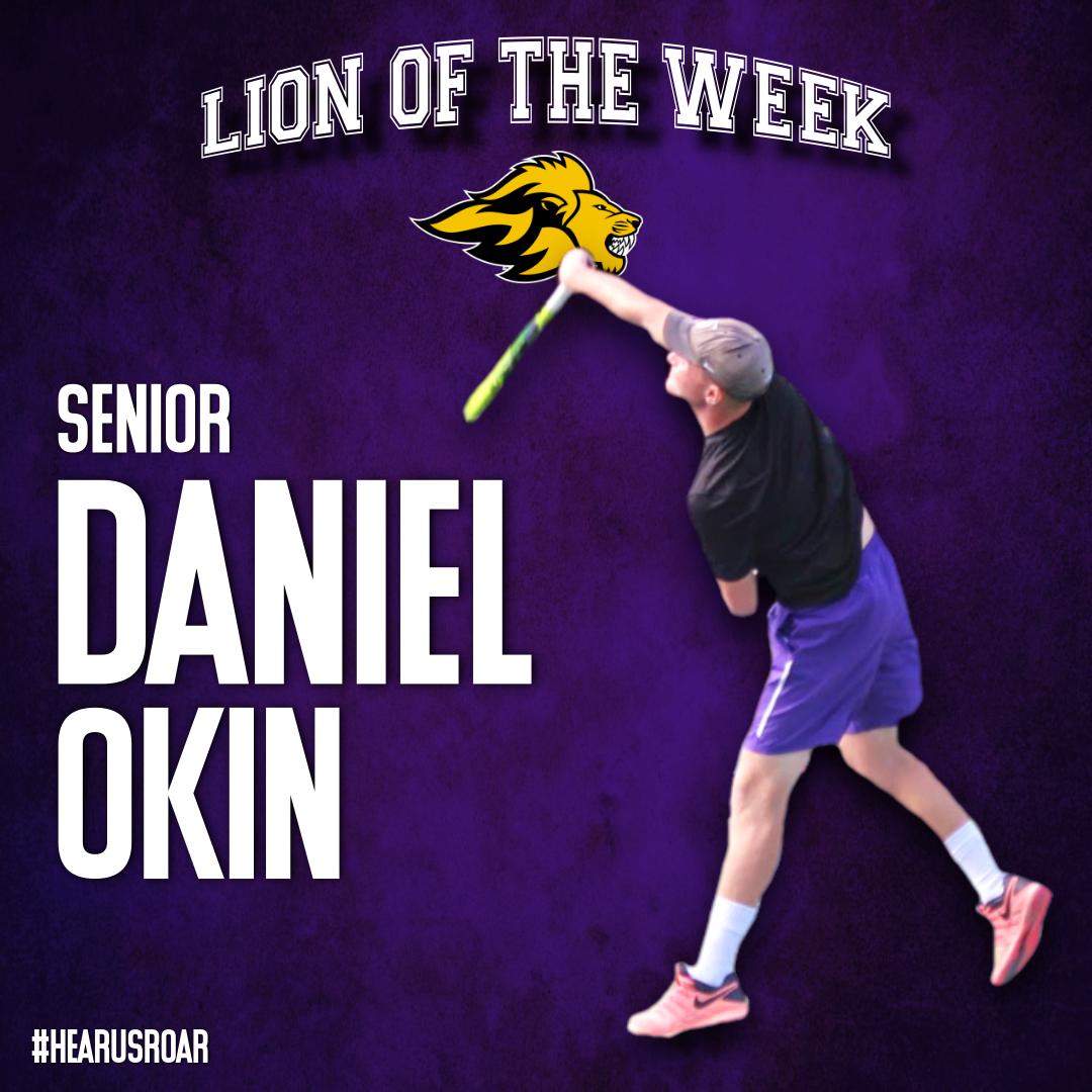 EmersonLions's tweet photo. Game deciding performances on the tennis court and softball field earned  @TennisEmerson's Daniel Okin and @emersonsoftball's Mallory Shofi the honor of Lions of the Week 🏆 

OKIN: https://t.co/rN80rJx0CC
SHOFI: https://t.co/BSRWSUKWF6

#HearUsRoar 🦁 https://t.co/bR0xKrmIWj