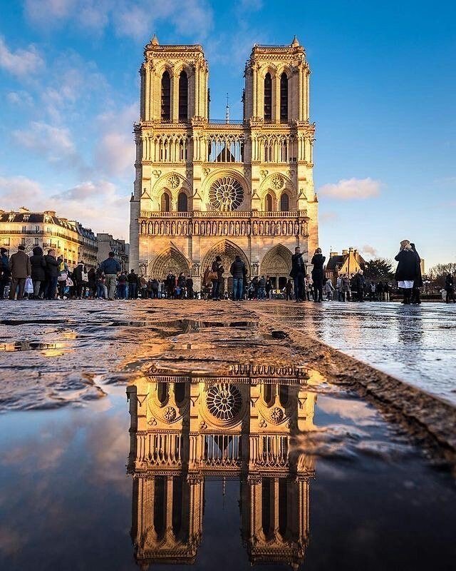 “The stone vaulting acted like a firewall and it kept the worst heat away [from the pulpit, pews, art, relics etc.]...” said the architect, Bernard Fonquernie. (NY Times)