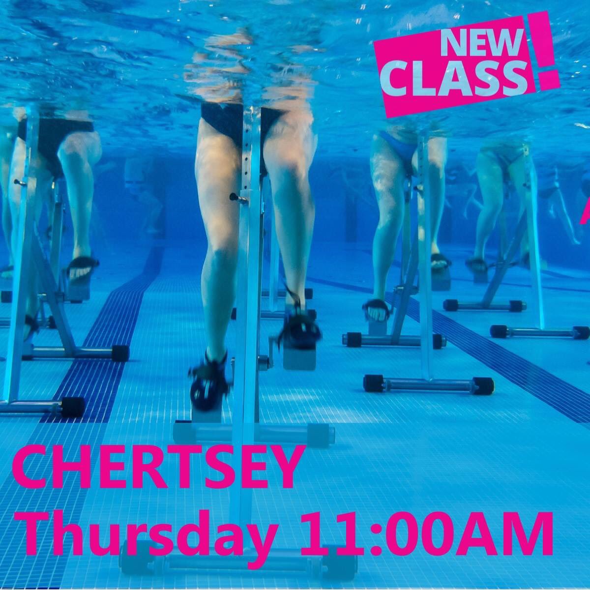 WetBikes's tweet photo. From Thursday April 24th we add a NEW CLASS to our Chertsey timetable.
Come and join Giorgia for an energising workout!
Special offer 8 weeks course for £50 on this new class! https://t.co/BnU8fx8rHx