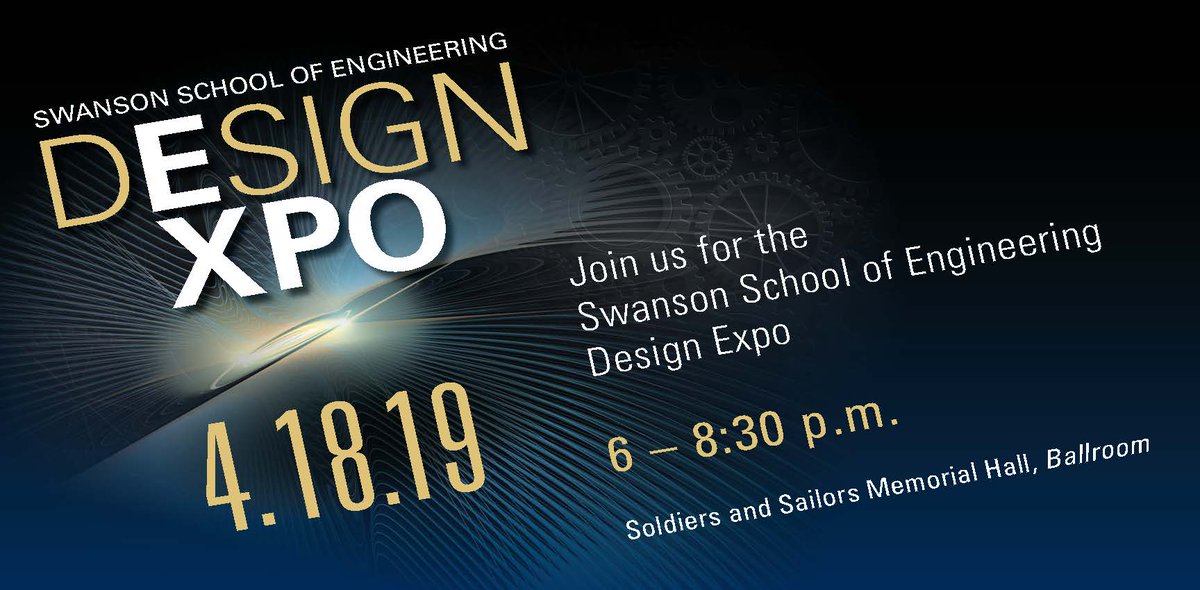 PittEngineering's tweet photo. Don't forget to join us this Thursday for Design Expo! If you are a grad student or professional in STEM, we are looking for a few more judges - perks include dinner, free parking and the opportunity to award the next engineering innovation! Apply at https://t.co/b53bPBZreq https://t.co/kpzLWRf6se