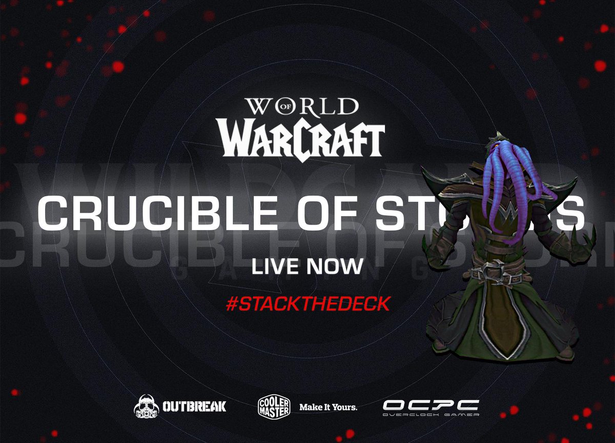 TempoFanPage's tweet photo. We are live with the Crucible of Storms Heroic Mode. 👏💪

Tune in and keep up with the progress here!📺: https://t.co/63oYzstfXt

Powered by @UsaOcpc, @CoolerMasterUSA, and @UsaOcpc!!

#stackthedeck #WCWIN https://t.co/ydjPKsgHKB