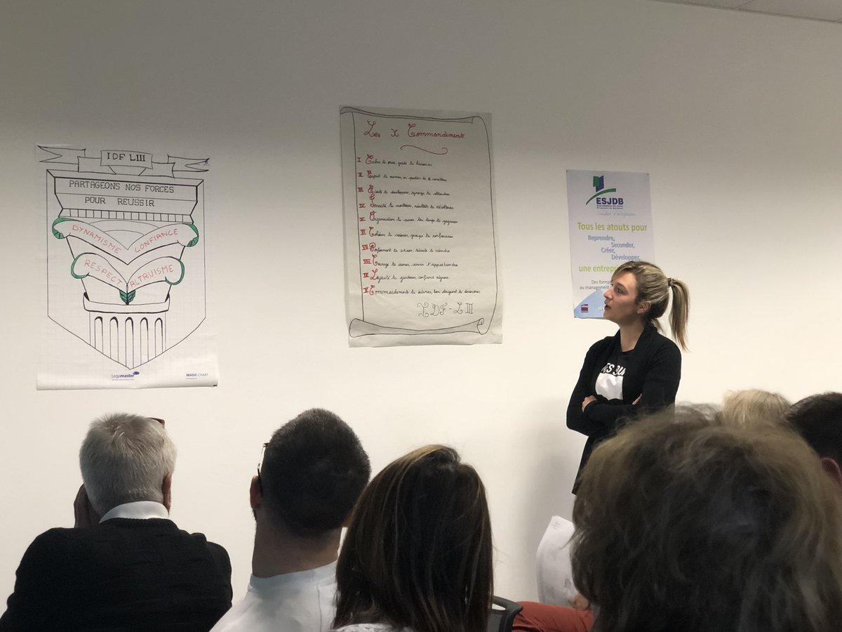 FFB_YVELINES's tweet image. Le #blason et les #dix #commandements, de la 53eme #promotion de l’@ESJDBatiment ...