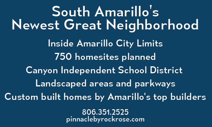 Have you seen the latest? Check out Pinnacle. Build your dream home in the newest South Amarillo development. You REALLY should come see to believe; you can’t imagine what we have to offer. #PinnaclebyRockrose @PinnaclebyRockrose