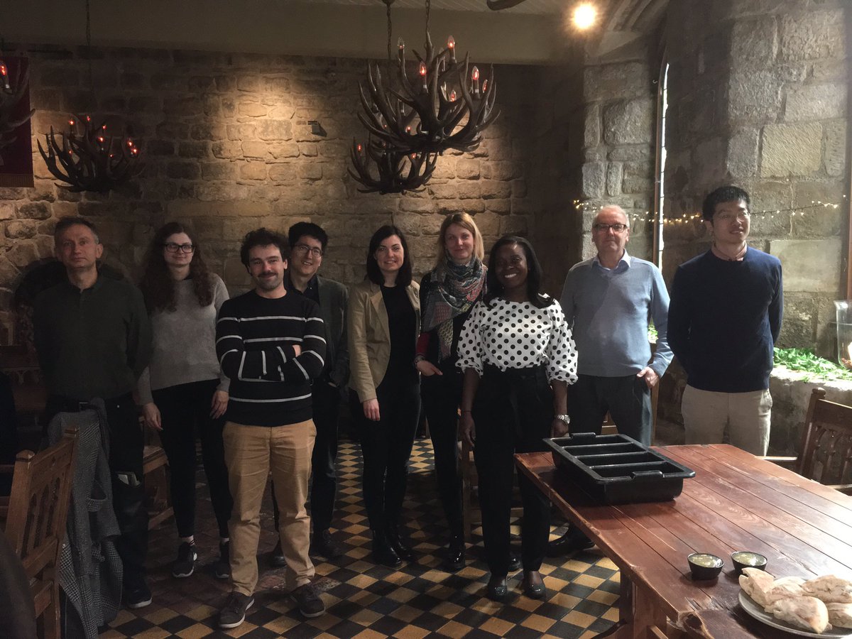 <a href="/CambridgeCDBB/">Centre for Digital Built Britain</a>’s Early Career Researcher cohort gathered and looking (too?) relaxed in Newcastle after working hard in today’s meeting at Northumbria University - great job guys 👍