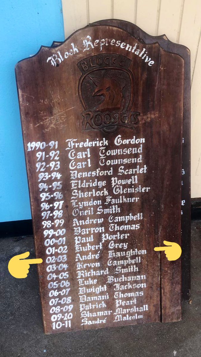 iRealPedro's tweet photo. Congrats on the appointment @DrAndreHaughton. #OneTaylor #CocksOfTayloria Block C Rooster 🐓 @TaylorHall_UWI #HallOfHalls https://t.co/dZrVeHz8vM
