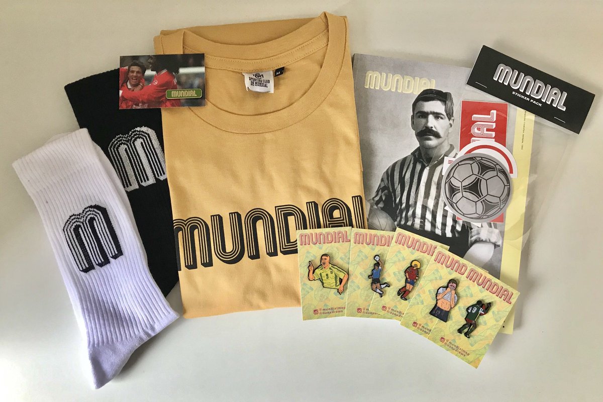 COMPETITION TIME

We're giving away a MUNDIAL bundle, including a subscription to the magazine, a MUNDIAL gold tee (size S-XL), MUNDIAL sports socks, the Boro pin, and other goodies. 

RT and Follow to enter. Winner announced Thursday lunchtime.