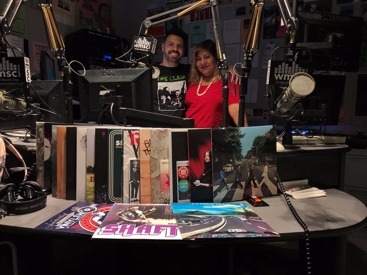shootbydaylight's tweet photo. It's not everyday you get to co-host a full vinyl radio show. Thanks again @KickOutJamsWMSC for having me! Playlist includes MC5, Ty Segall, LCD Soundsystem, Black Sabbath, Stonefield, Joy Division and Issac Hayes.
#vinylthon #RSD2019
https://t.co/2s9fRHP83G https://t.co/W7haujCwCN