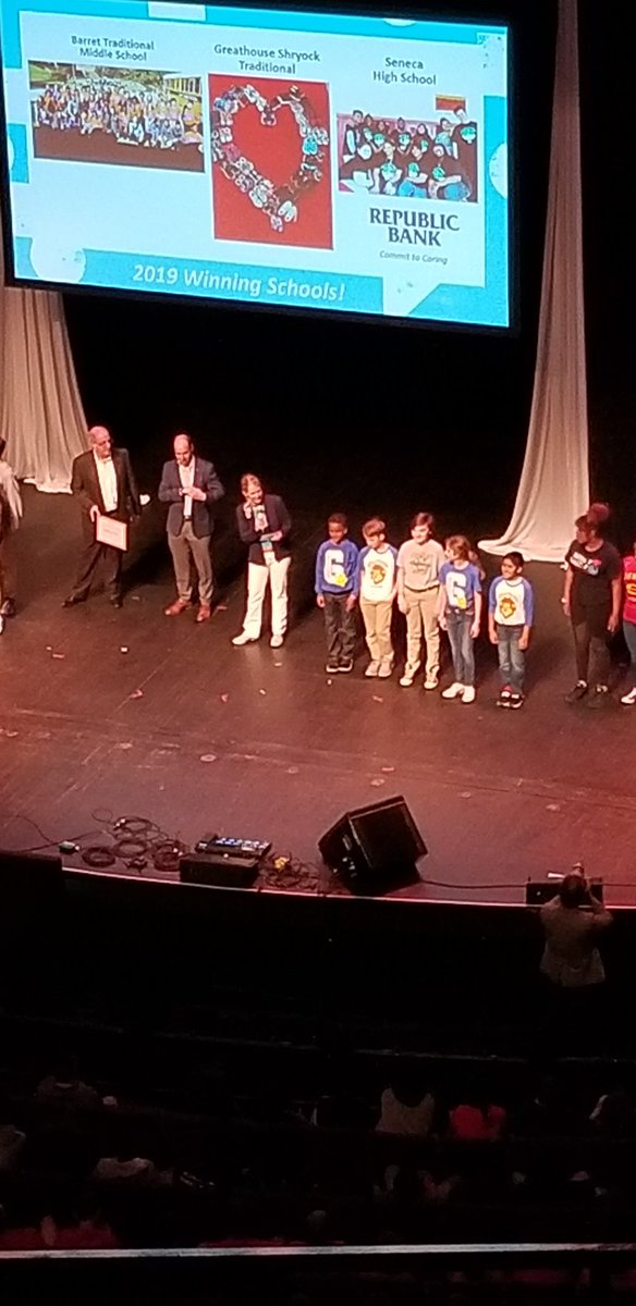 MrsBakerGH's tweet photo. So proud of our GH Lions! We won the 2019 Republic Bank Commit to Caring Award! #WeDay #WeDayKYImpact #ghlionpride @greathouseAP @GHPrincipal https://t.co/4q6Yr3mLm1