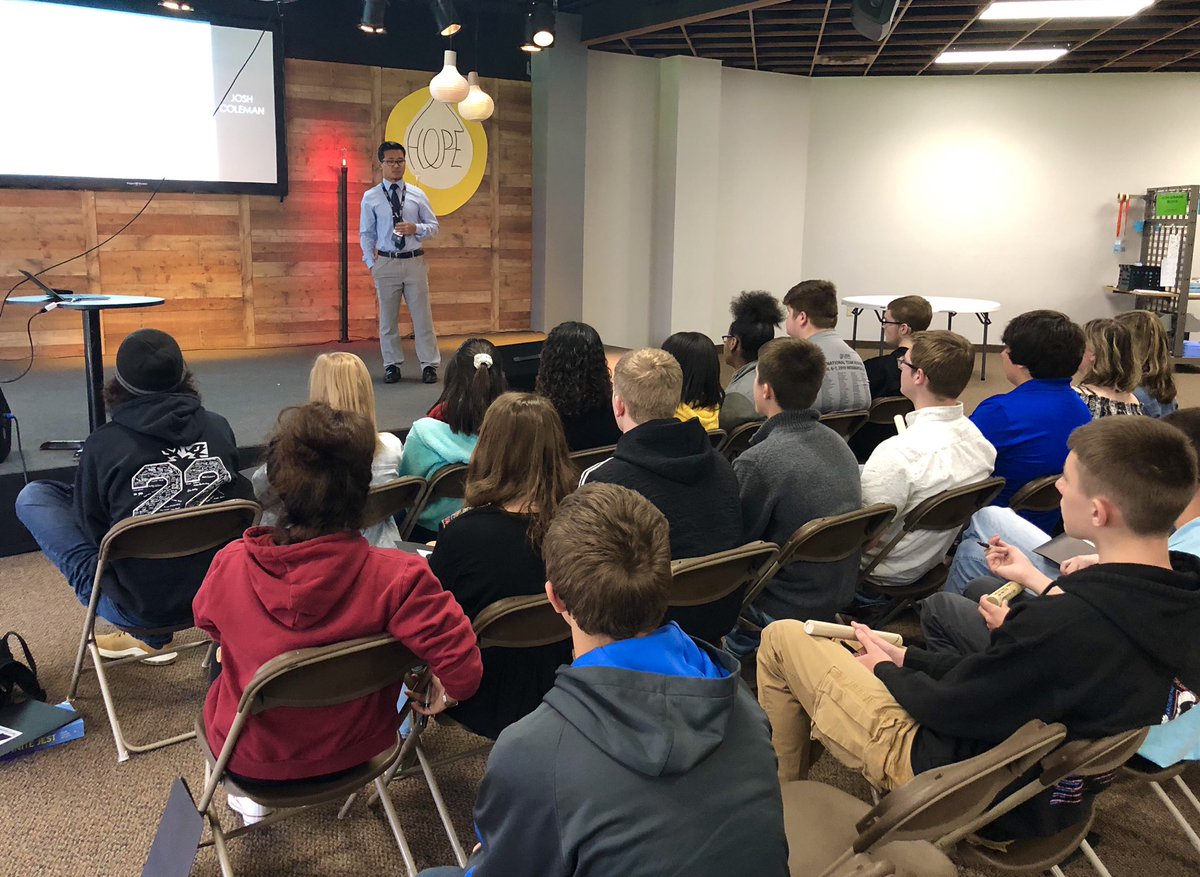 Our own <a href="/joshocoleman/">Josh</a> and facilitator @morgancafe teaching a breakout session on Entrepreneurial Leadership <a href="/hocosummit/">HOCO Student Summit</a> 

What a great opportunity to build into freshmen from around the country!