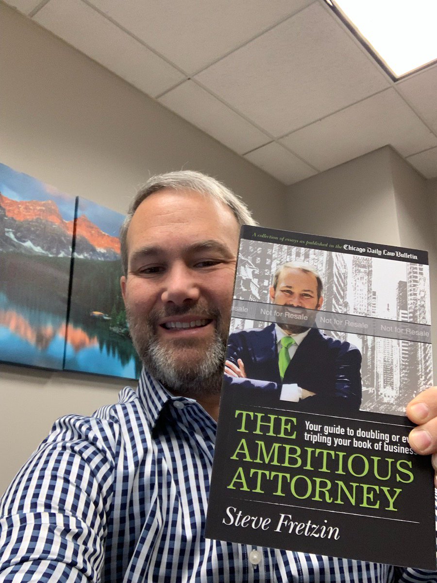 stevefretzin's tweet image. The first draft of my new book is here! Working on finalizing &quot;The Ambitious Attorney&quot; and feeling excited to get this out to you all very soon. Be sure to pre-order your copy today at 50% off here:  ow.ly/k1pI50qsgj7 #lawyermarketing #legalbusinessdevelopment