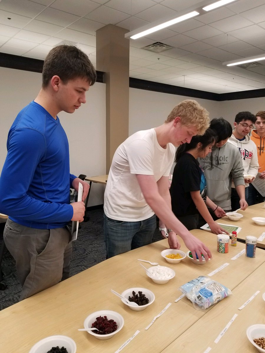 JoFredrikson's tweet photo. Students share their work and show off their products: Cereal Integrated Marketing Project in Principles of Marketing. #SCCSDCTE #PrinciplesofMarketing #IowaDepartmentOfEducation #IowaACTE #SiouxCityCareerAcademy #21stCenturySkills #CareerTechEd #AdvanceCTE #CTEworksforIA https://t.co/LvvflON6xj