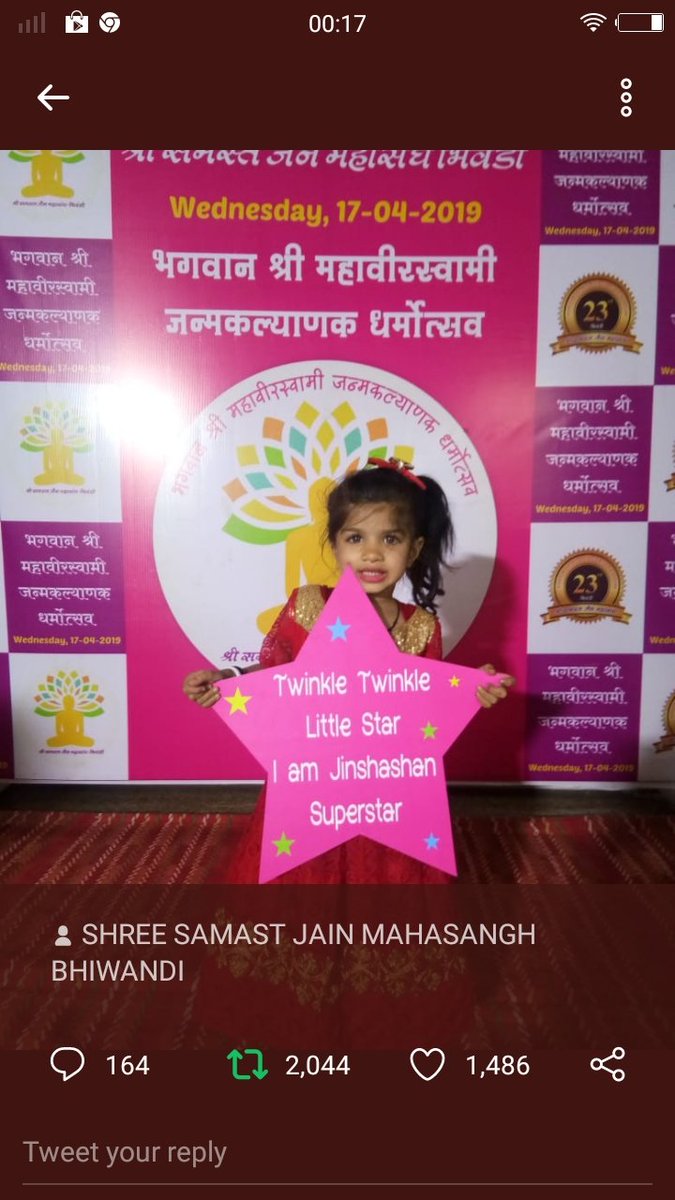 bharatkavikas's tweet photo. Results Of Selfie Contest Are Out
.. Liva Is The Winner And Jivika At 2nd Spot... Thank You All For Your Precious Retweets... Special Thanks To @TajinderBagga @MrMotilalOswal #mainbhiveernandan https://t.co/aGxIgl6qZS