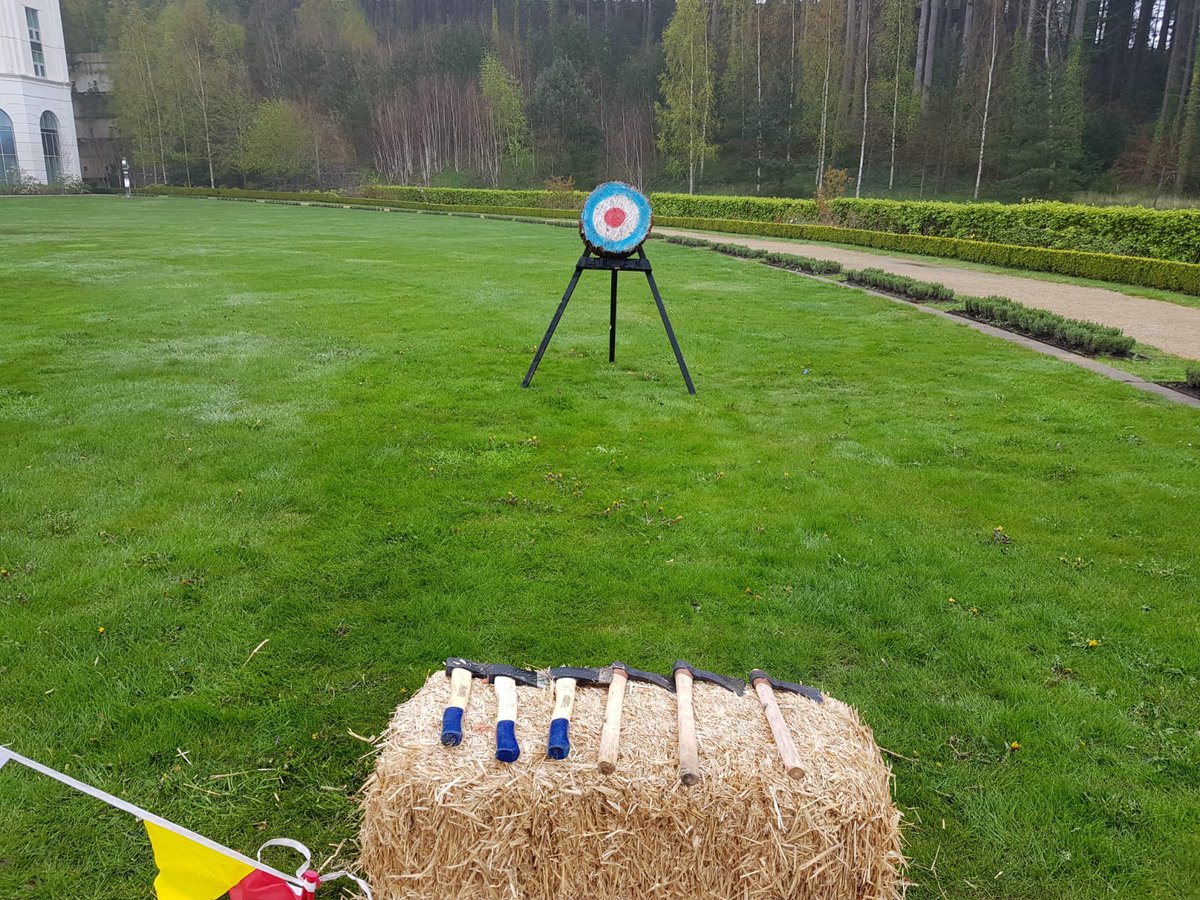 DynamicEventsIE's tweet photo. Back at @powerscourtHtl this afternoon for some activities on the lawns. #BeInspired https://t.co/nXzEIRiTFo